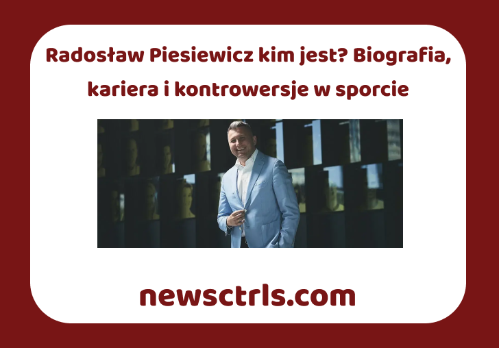 Radosław Piesiewicz kim jest? Biografia, kariera i kontrowersje w sporcie