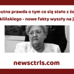 Smutna prawda o tym co się stało z żoną Kuklińskiego - nowe fakty wyszły na jaw